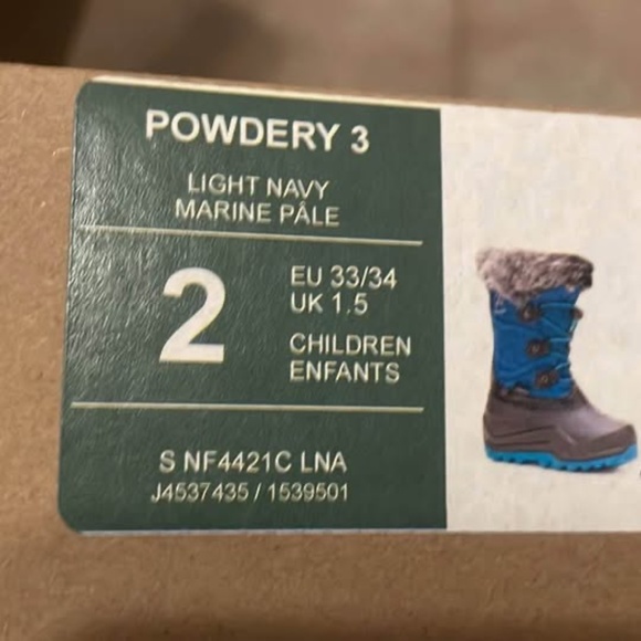 BRAND NEW girl youth kamik powdery snow winter boots size 11 (-40C) - Picture 7 of 7